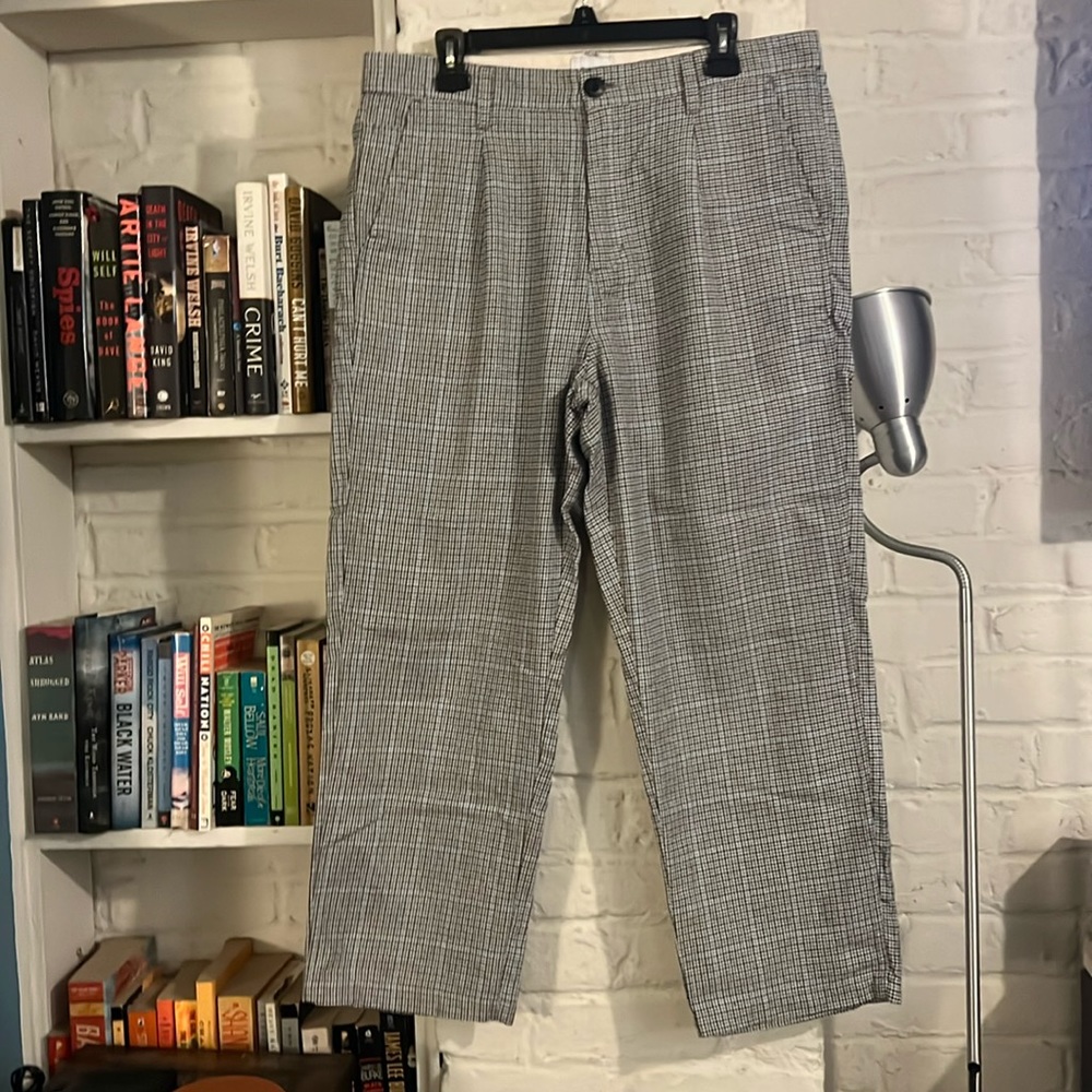 Obey Workwear Plaid Pants 34”